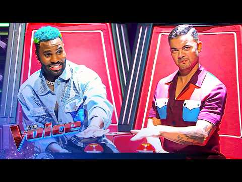 The FASTEST Chair Turns in the Blind Auditions of The Voice!
