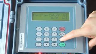 How to install your Wall mounted ultrasonic flow meter  in site