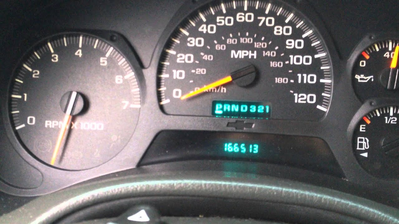 E3CE109 2003 Chevrolet Trailblazer 4.2 Engine Test - YouTube