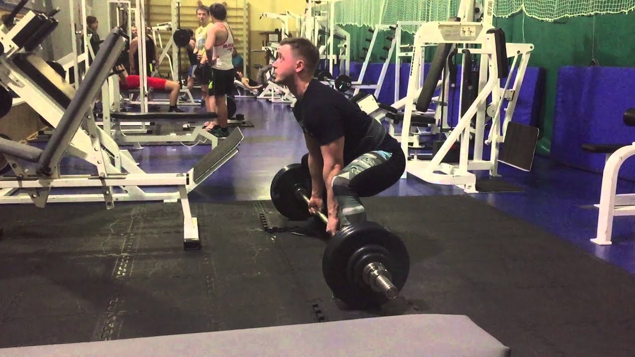 Становая сумо 24 02 2016 г  5 подход 5 повторения 130 кг