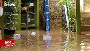 Kali Ciliwung Meluap, Kawasan Kampung Melayu Terendam Banjir #iNewsMalam 17/02