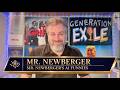 And now a message from Mr  Newberger