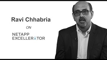 #NetAppExcellerator: Ravi Chhabria on the accelerator program