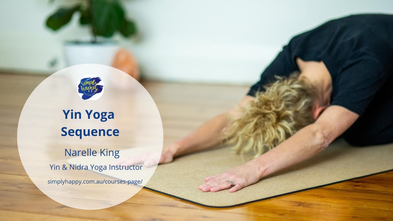 Yin Yoga sequence Release stress and worry YouTube