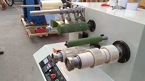 Mini Slitting rewinder for BOPP Tape