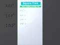 "How to Find Squares Instantly | Viral Math Hack! #shorts" #maths #mathstricks