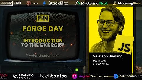 Frontend Nation Forge: Interactive Vue Playgrounds with TutorialKit with Garrison Snelling - Part 1