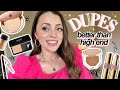 MY BEST DRUGSTORE DUPES // because sometimes drugstore really DOES do it better