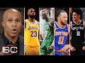 ESPN reaction to LeBron &amp; Lakers puts Rockets on the brink, Celtics beat 76ers, Knicks at Hawks?