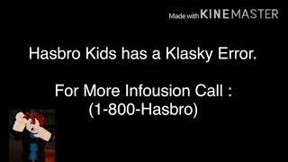 Klasky Csupo Robot Logo 4000 Hasbro Kids Error