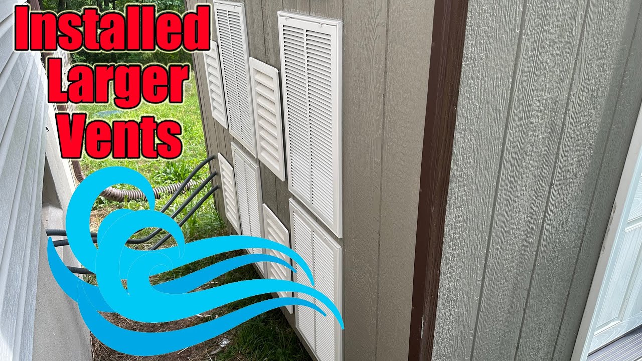 New Intake Vents - Crypto Mining Shed Update 19