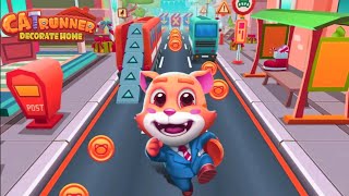 Cat Runner: Decorate Home Game ।। Cat Runner Game ।। New update 2022 screenshot 4