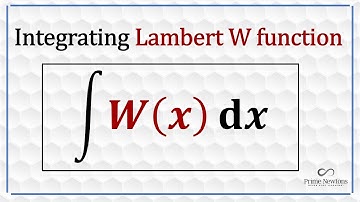Integrating Lambert W Function