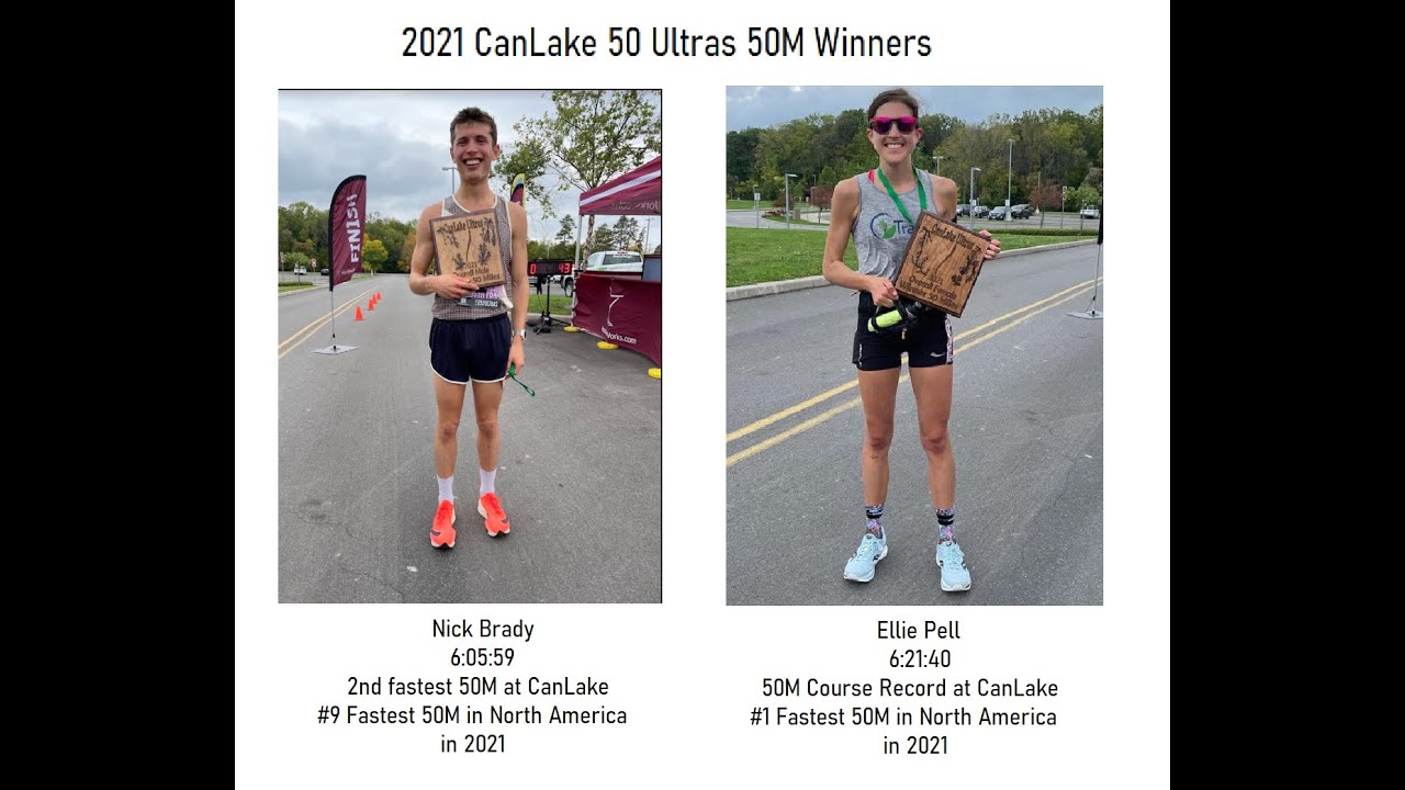 2021 CanLake 50M Ultra winners Ellie Pell and Nick Brady YouTube