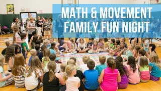 Math & Movement Family Fun Night