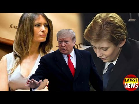 Video: Barron Trump Sbadigliava Al Discorso Di Suo Padre