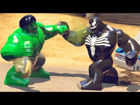 All MCU Avengers Characters HULK THOR Smash in LEGO Marvel Super Heroes. 