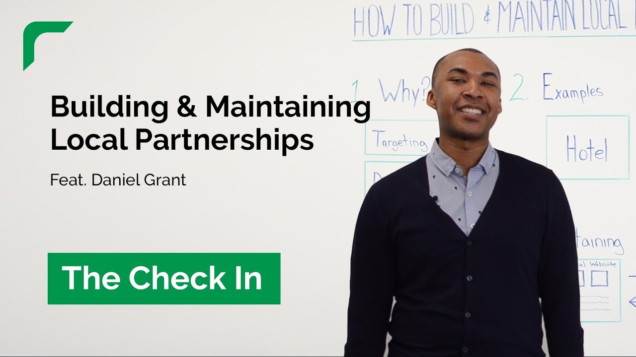 The Check In - Building and Maintaining Local Partnerships