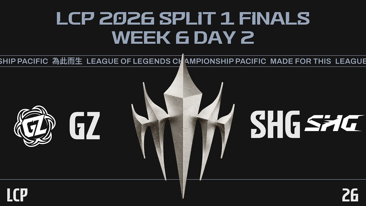[EN] GZ vs SHG | LCP 2026 Split 1 Knockout Stage Upper Bracket Finals