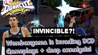 DEEP ANALYSIS ON WEMBY!! (IS HE REALLY GAME BREAKING OR IS HE OVERRATED ) Dunk City Dynasty