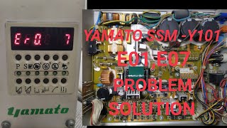 #yamato ssm y101 E01 E07 problem solution