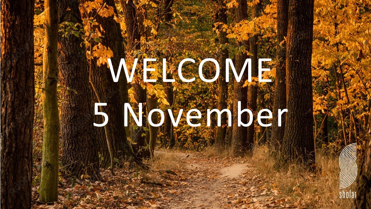 2023 11 05 Shofar Utrecht sermon YouTube