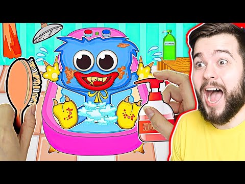 ЗАБОЧУСЬ О МАЛЕНЬКОМ ХАГИ ВАГИ 😲 Мульт МАЛЫШ ХАГИ в POPPY PLAYTIME Анимация