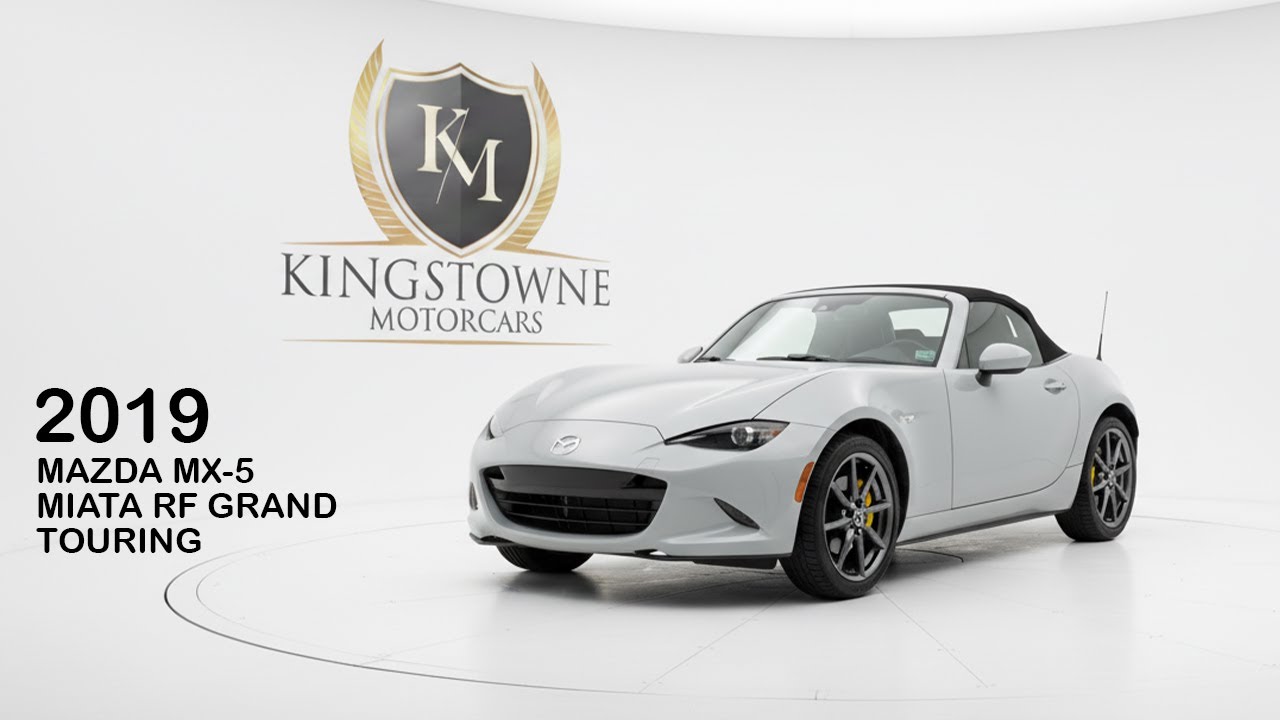 2019 Mazda Miata RF Grand Touring – Pure Driving Fun! Low Miles, Stunning Look!