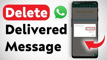 How To Delete A Message From A Delivered Broadcast In WhatsApp