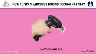 How to Scan Barcodes in 3 ways while document entry in ACME INFINITY JEWEL CORP ERP BASED ON  PADM screenshot 4