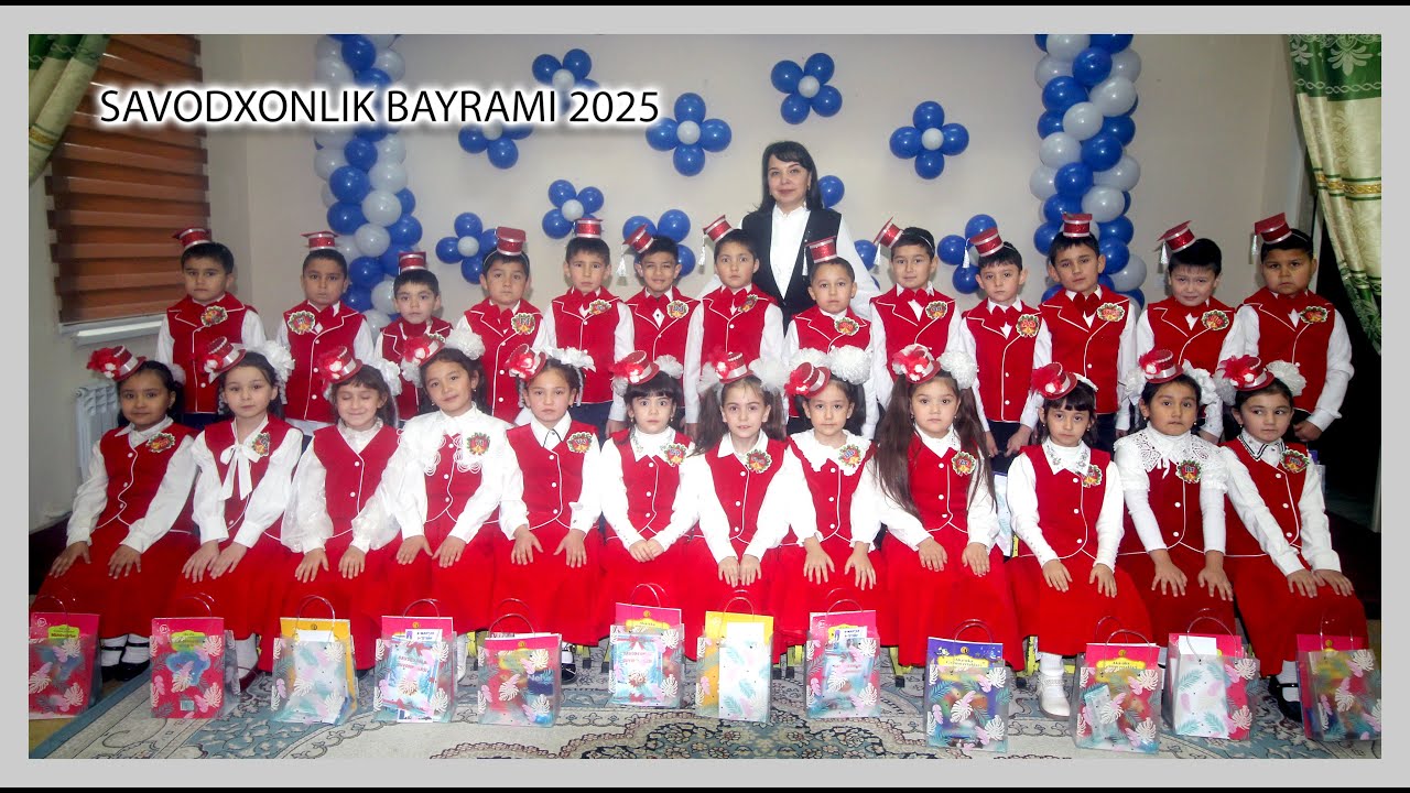 4 - MAKTAB 1 - D SINF SAVODXONLIK BAYRAMI 2025