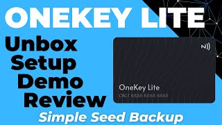 Onekey Lite: Easy Recovey Seed Backup for your Hot Wallet