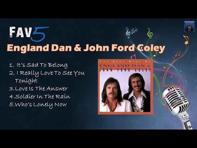 England Dan & John Ford Coley - Fav5 Hits class=