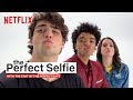 Noah Centineo, Laura Marano & Odiseas Georgiadis' Selfie Game is Strong | The Perfect Date | Netflix