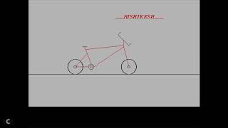 graphics  programs of moving cycle