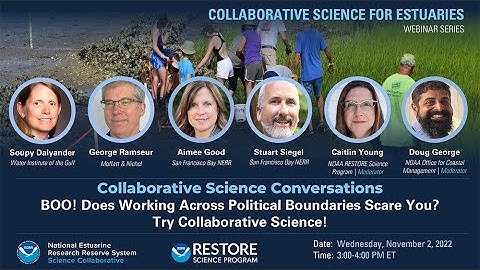 Working Across Jurisdictional Boundaries | Collaborative Science Conversations (Session 2)