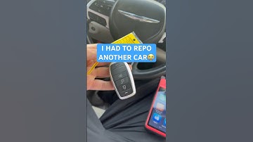 Programming a key fob for a repossessed 2015 Chrysler 200 #locksmith #repossessions #cars