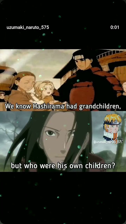 hashirama's child 🤔? #itachi #Sasuke #naruto #kakashi #narutoshippuden #anime #AnimeLover