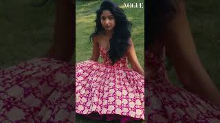 Maitreyi Ramakrishnan Steps Into Custom Manish Malhotra For Vogue Indias November Cover Shoot