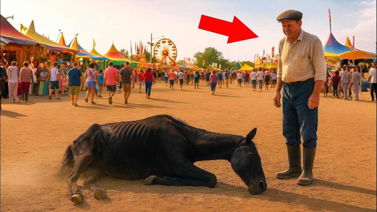 Фермер из жалости купил больную лошадь. Он и не подозревал, КЕМ она была на самом деле!