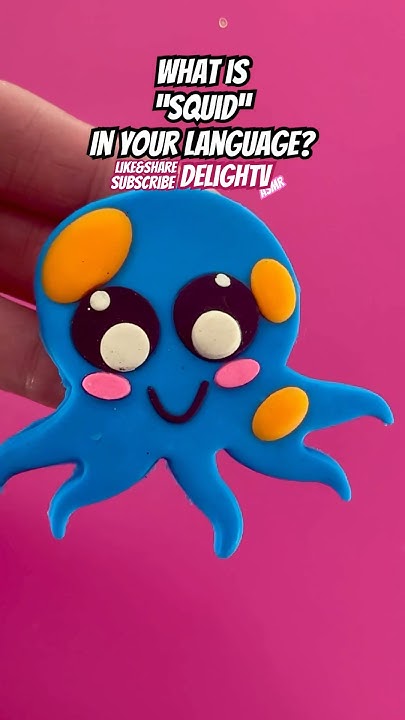 🔴What is SQUID in your Language? Write in Comment Section with Language