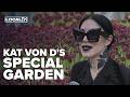 Kat Von D draws crowds to small town for rare black tulip garden