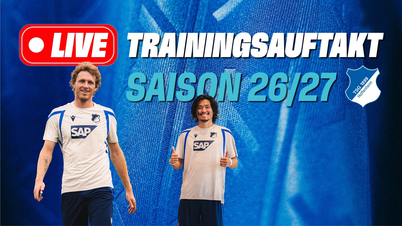 🔴 LIVE | Die ersten 15 Minuten des Trainingsauftakts