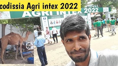 Agri intex 2022 coimbatore | codissia
