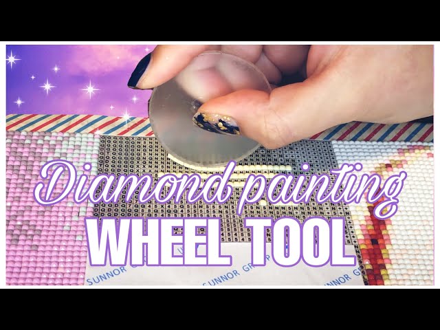  Dranweill Two-Piece Diamond Painting Wheel Tools with