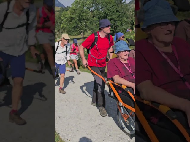 Sortie joëlettes aux cromlechs du Bénou avec l'association HRP