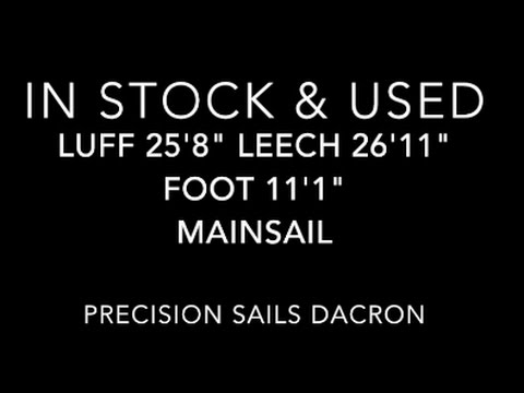 Used Mainsail - Luff 25'8