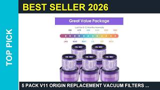 5 Pack V11 Origin Replacement Vacuum Filters for Review Is it Worth it