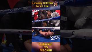 Gennadiy Golovkin vs Matthew Macklin #shorts #boxinglegends #golovkin #macklin