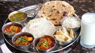 Best Gujarati Thali, Rajkot, Gujarat By Street Food & Travel TV India